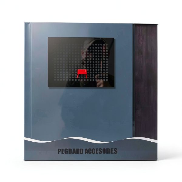 TOPPERFUN Plastic Pegboard Hooks Modern Red D9172083PY-5