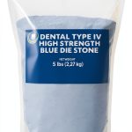 Die Stone Blue Dental Gypsum Plaster Modeling Material-0