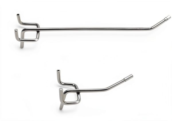 QWORK Pegboard Hooks Stainless Steel Rust Resistant 100 Pack-5