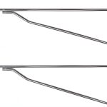 Pro-Craft Metal Pegboard Shelf Brackets 12 Inch Wall Mount-0