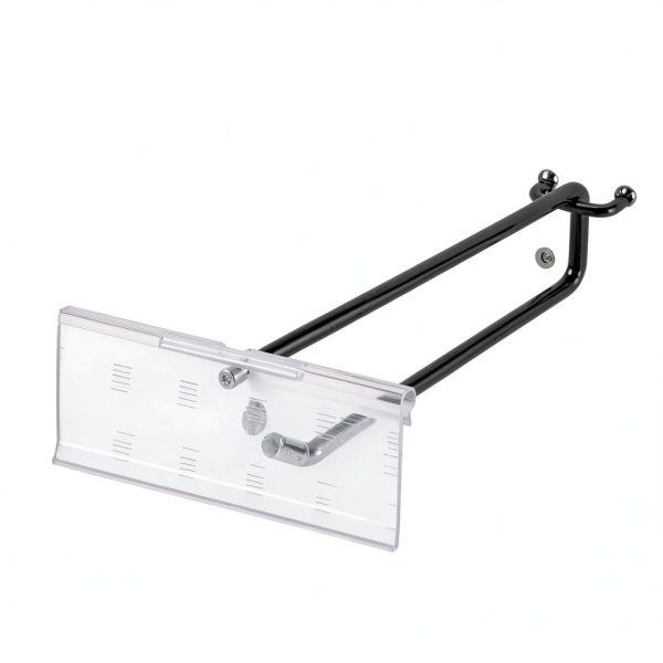 Tandefio Pegboard Hooks Metal Label Holders Garage Storage-3
