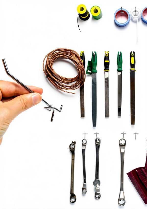 QWORK Pegboard Hooks Stainless Steel Rust Resistant 100 Pack-1