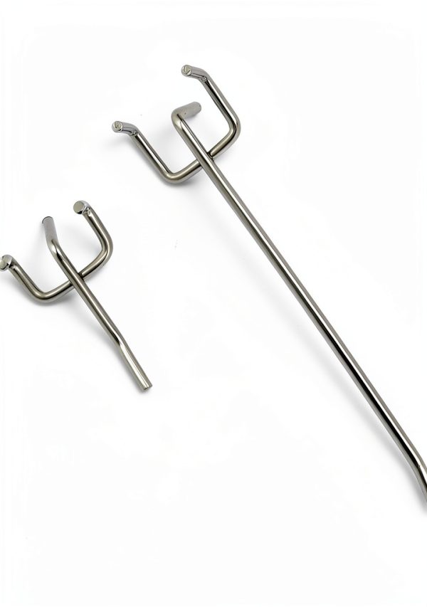 QWORK Pegboard Hooks Stainless Steel Rust Resistant 100 Pack-4