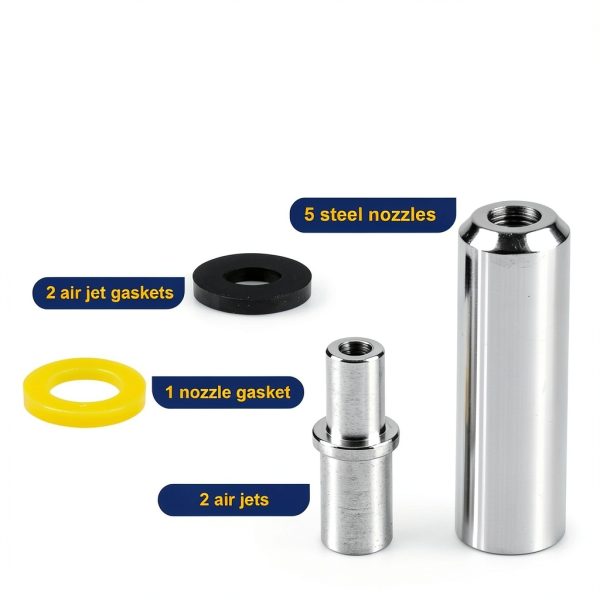 HEBRAR Sandblasting Nozzles Steel Dental Equipment-3