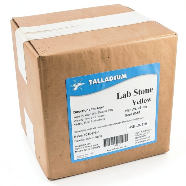 House Brand Dentistry Dental Labstone Yellow Buff Type III-0