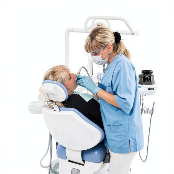 zcafmfzf Dental Vibrator Metal Body Stepless Speed-5