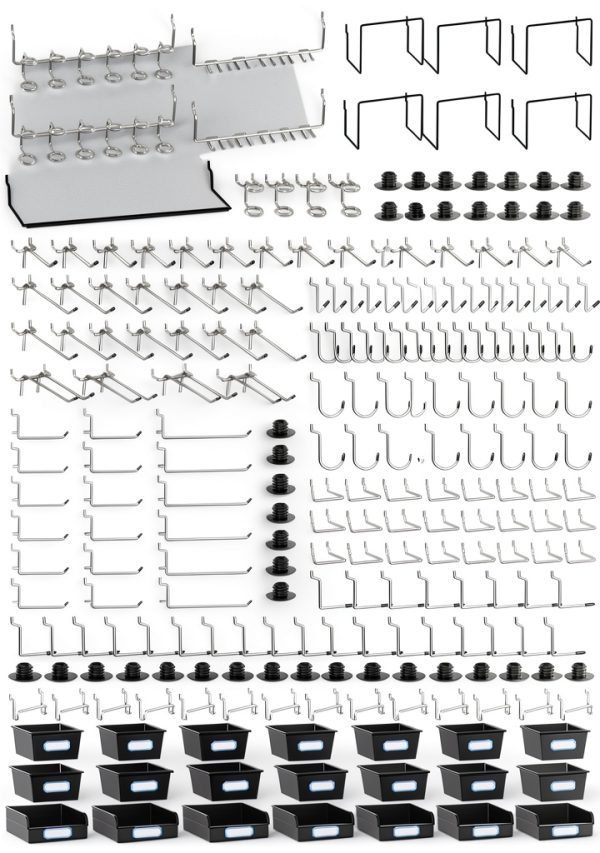 FRIMOONY Pegboard Hooks Iron Rust Resistant Tool-0