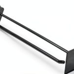 Azar Displays Pegboard Hooks Black Nylon Modern 50 Pack-0