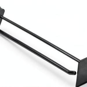 Azar Displays Pegboard Hooks Black Nylon Modern 50 Pack-0
