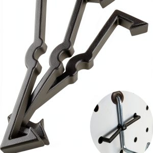 YuxLnJxem Pegboard Hook Locks Plastic Wall Mount Classic-0