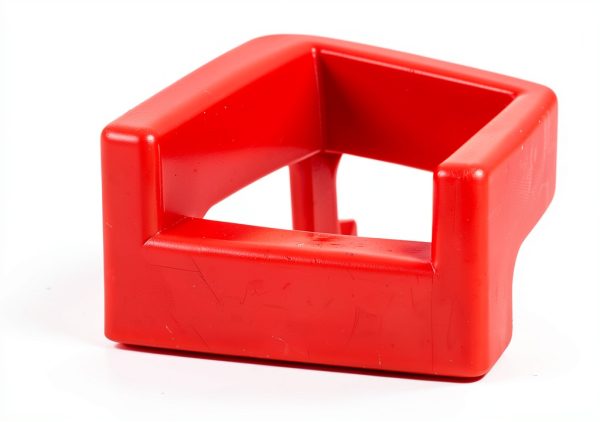 TOPPERFUN Plastic Pegboard Hooks Modern Red D9172083PY-2