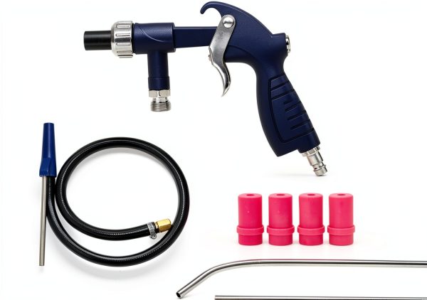 Power Aero Novia Sandblaster Gun Alloy Blue Dental Equipment-7