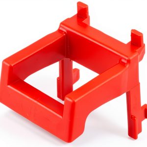 TOPPERFUN Plastic Pegboard Hooks Modern Red D9172083PY-0