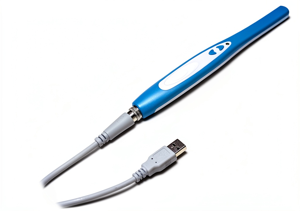 ProDENT intraoral camera in use during a dental examination