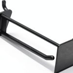 Azar Displays Pegboard Hooks Black Nylon Heavy Duty-0