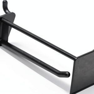 Azar Displays Pegboard Hooks Black Nylon Heavy Duty-0