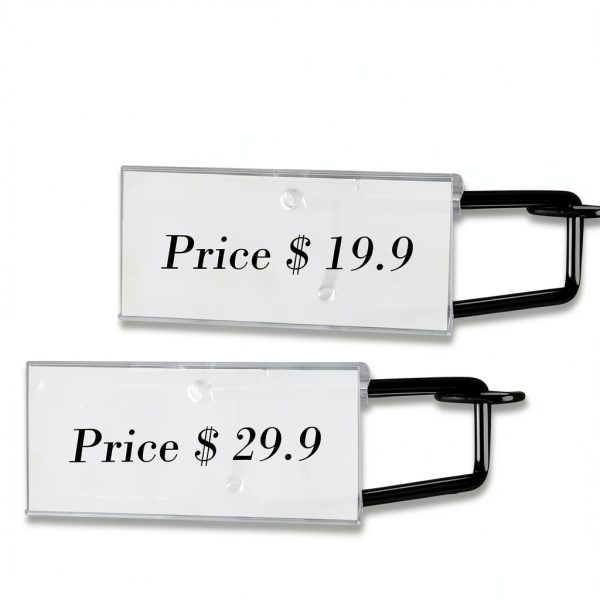 Tandefio Pegboard Hooks Metal Label Holders Garage Storage-5