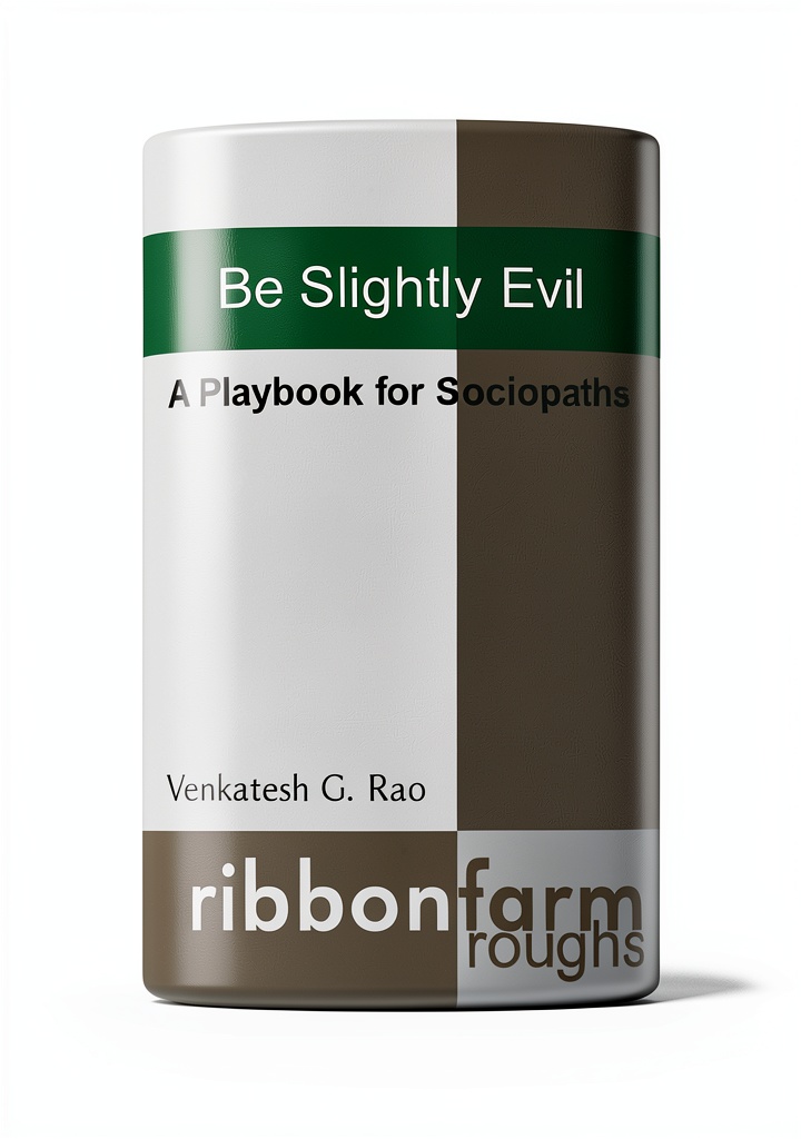 Ribbonfarm Business Ethics Kindle book cover on a device screen