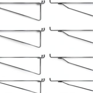 Pro-Craft Metal Pegboard Shelf Brackets Heavy Duty Rust-0
