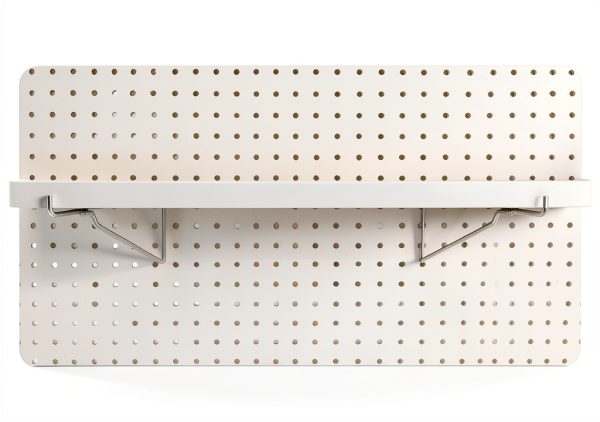 Pro-Craft Metal Pegboard Shelf Brackets Heavy Duty Rust-3