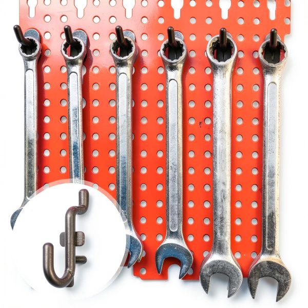 DOITOOL Pegboard Hooks Plastic Modern Garage Tool Organizer-2