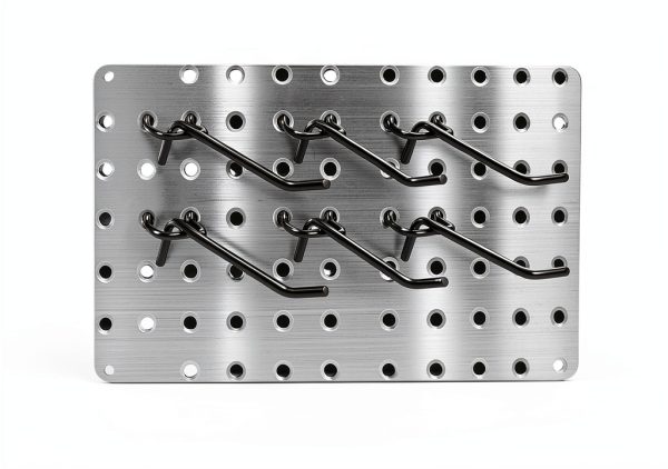 Limbeuuu Pegboard Hooks Heavy Duty Alloy Steel Wall Mount-4