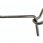 Pegboard Hooks Galvanized Zinc Retail Style 20 Pack-0
