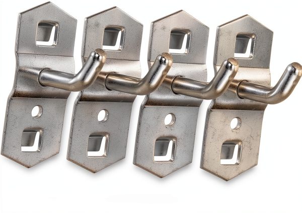 Luxshiny Pegboard Hooks Metal Modern Tool Organizer-7