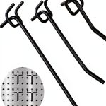 Limbeuuu Pegboard Hooks Heavy Duty Alloy Steel Wall Mount-0