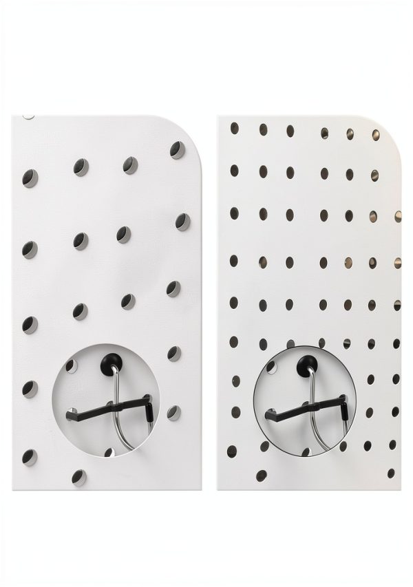 YuxLnJxem Pegboard Hook Locks Plastic Wall Mount Classic-6