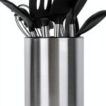 Stainless Utensil Caddy Taizhou 360 Rotating-0
