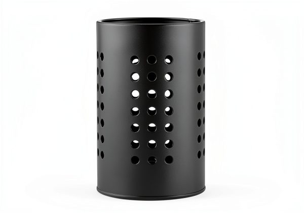 Kitchen Utensil Holder Set Polished Stainless Steel by Berglander-1