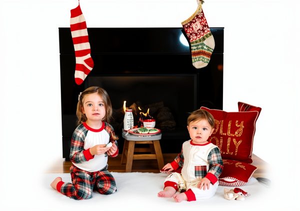 Child to Cherish Santa's Message Plate Set with Santa Cookie Plate-6