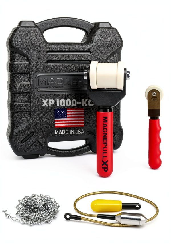 Magnetic Wire Puller Magnepull XP1000-KC Steel Lead Rare Earth Magnet-0