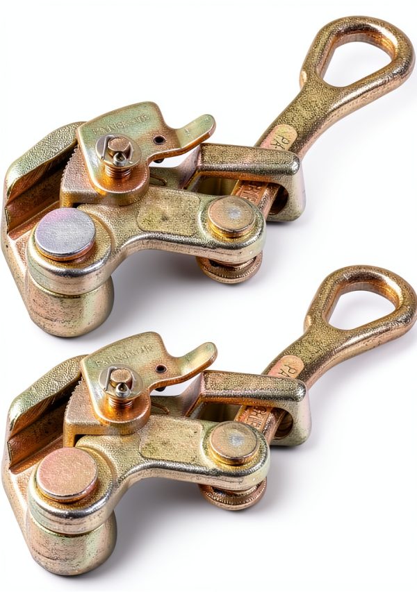 Cable Grip Steel Wire Puller 2PCS 1 Ton 2210lb Tool by GENHAKON-0
