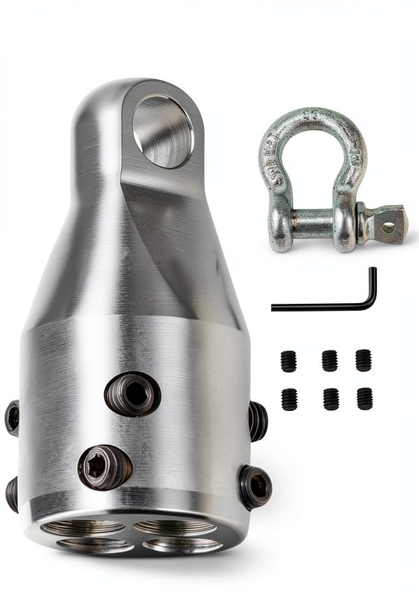 Wire Pulling Grip DIAXXH Heavy Duty 4000lb Puller with Lifting Rings-5