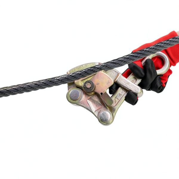 Cable Grip 2 Ton Steel Wire Puller WRINGKIT Gold 4-22mm Tensioner-6